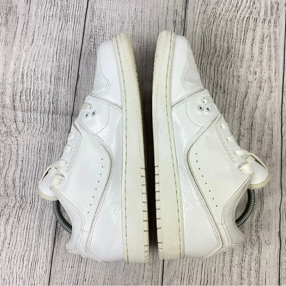 Nike Youth‎ Jordan 1 Flight 2 Low Sneakers White Girls 7Y 654952-100
